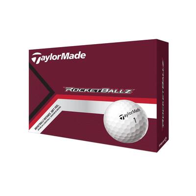 海外代购Taylormade高尔夫球增加距离柔软触感低压缩离子聚合物