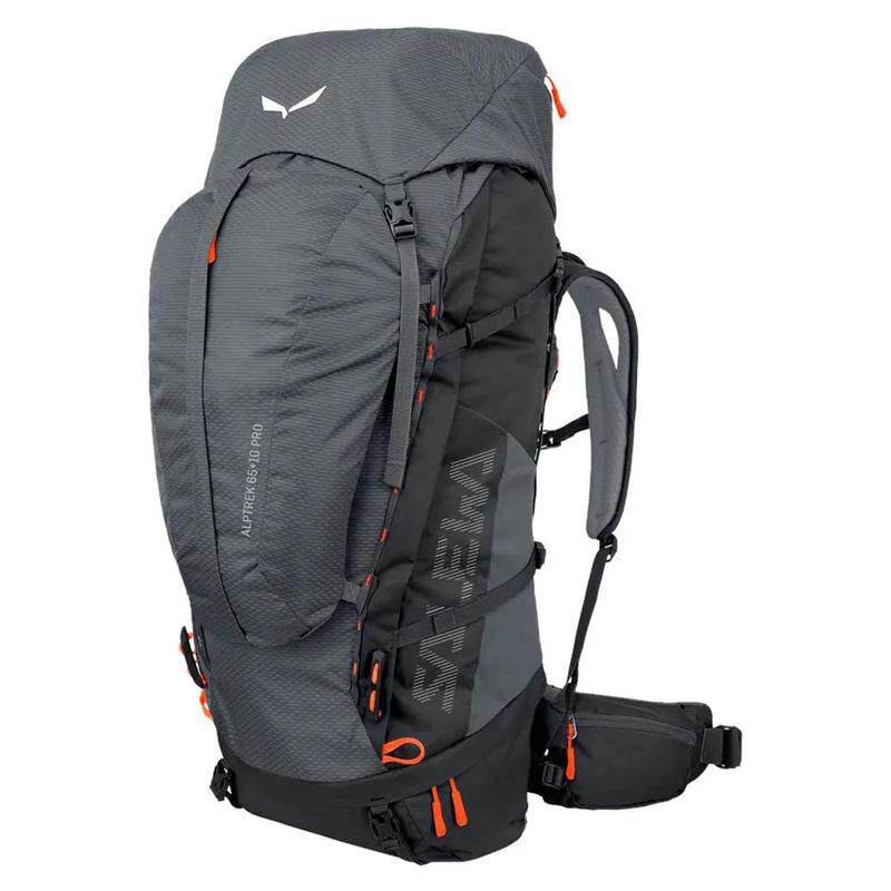 海外代购Salewa男女登山包可调节背负系统内置框架支撑65L大容量