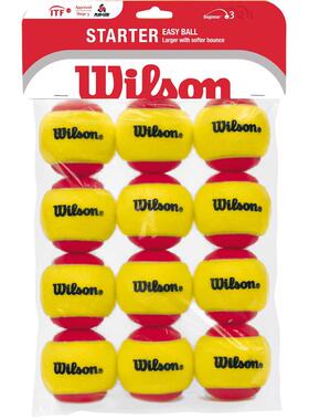 海外代购Wilson/威尔胜网球低压减速易控回弹红球Stage 3