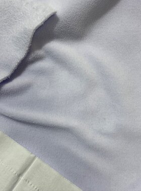 零布 39包邮 厚款摇粒绒n 淡紫色 1米长度 宽幅148cm