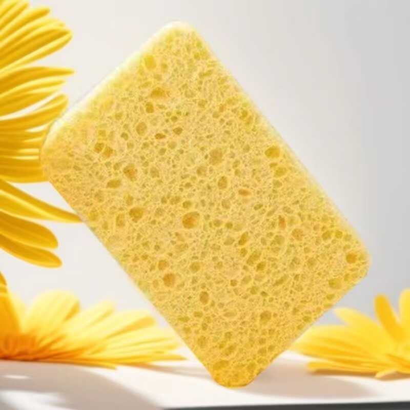 刷碗神器天然木浆棉魔力擦