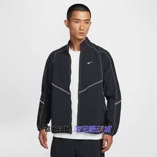 耐克男子新款 010 印花小勾防风透气健身训练运动夹克外套IF2029