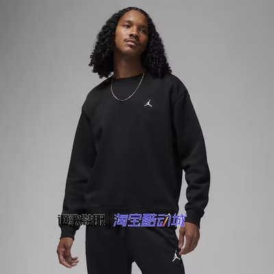 Jordan男子加绒保暖套头卫衣