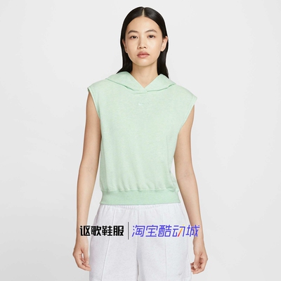 耐克女子秋季新款连帽背心