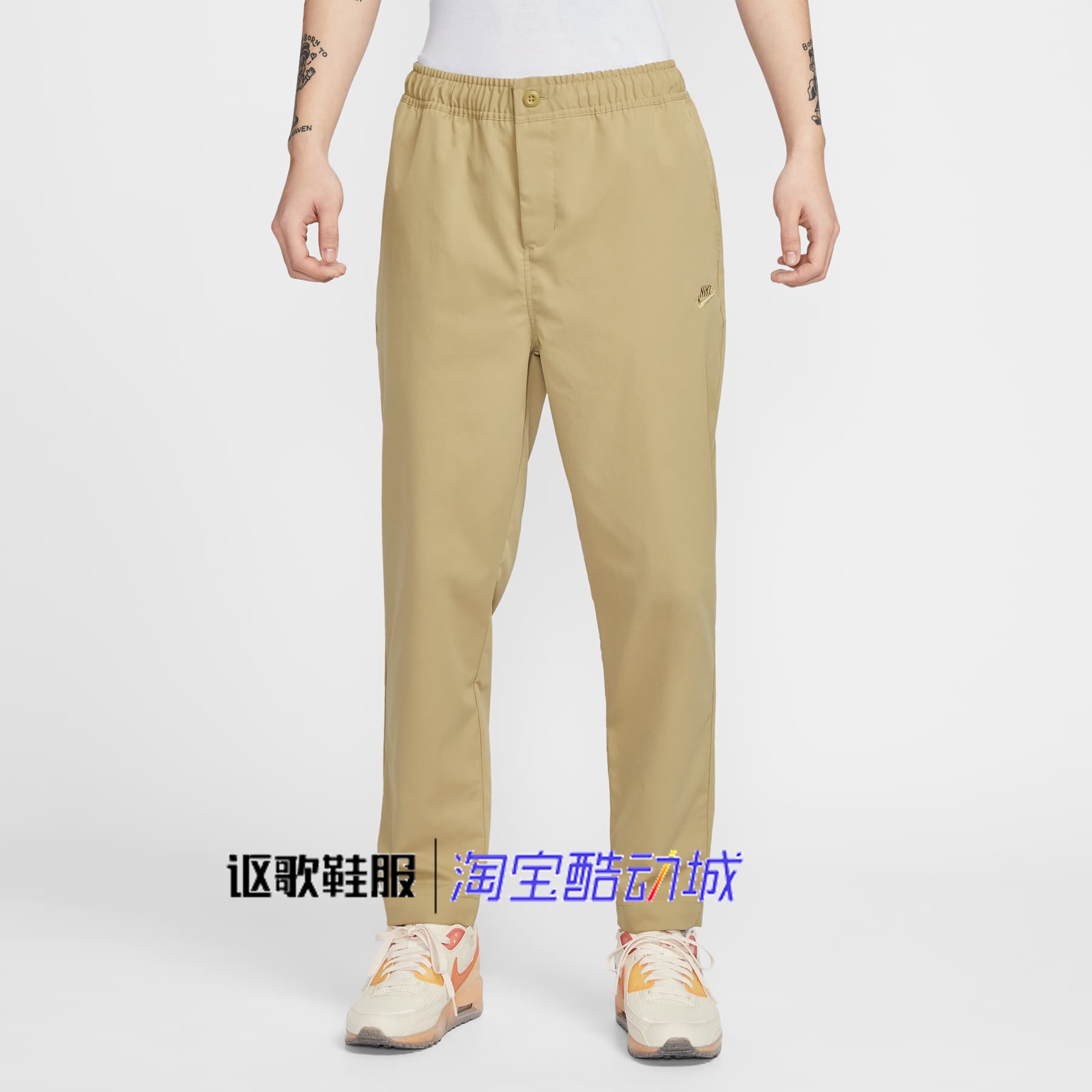 耐克男子休闲百搭锥形运动长裤