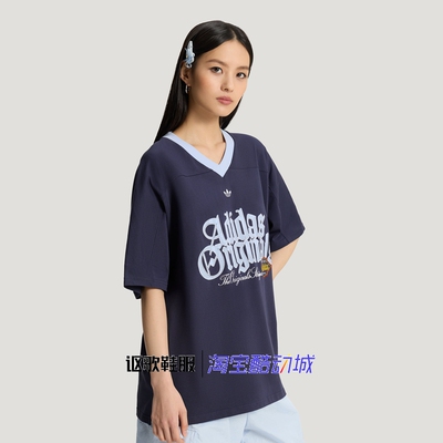 阿迪达斯三叶草女子休闲短袖T恤