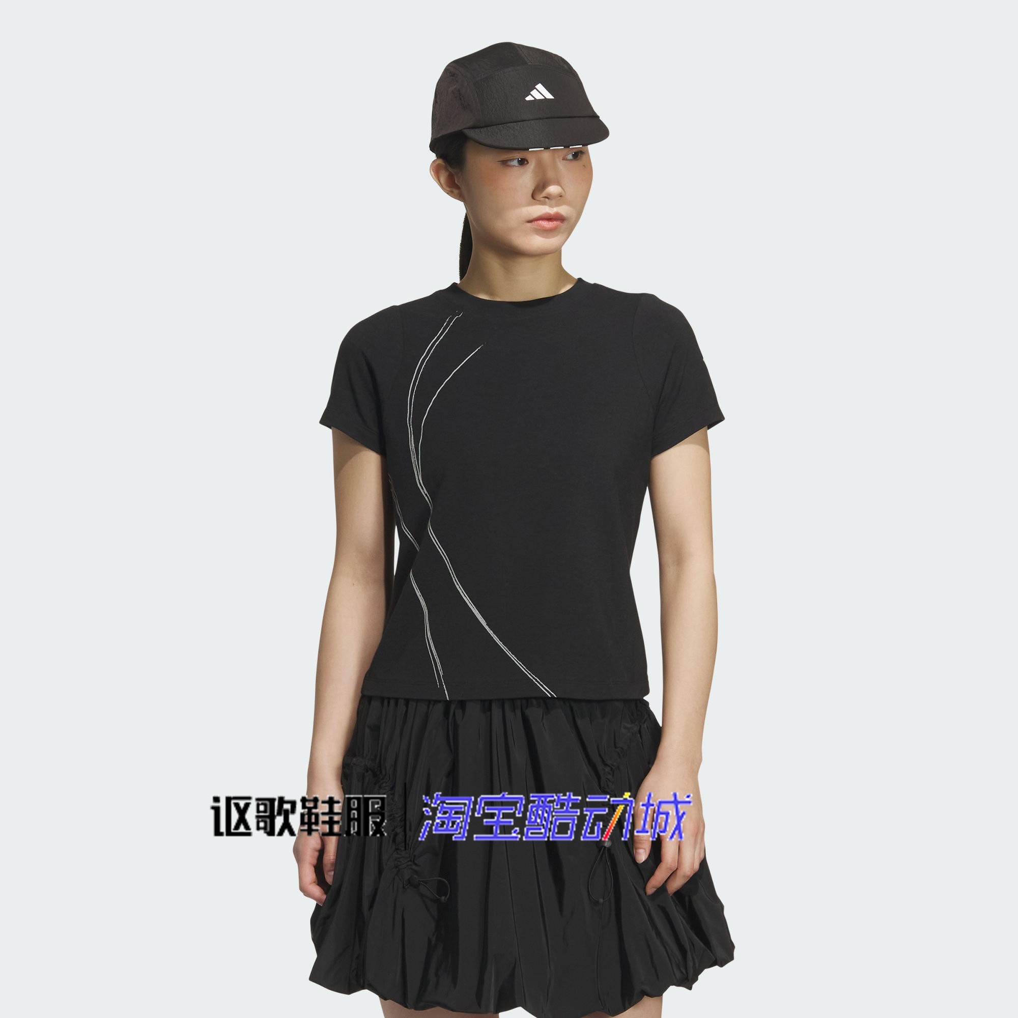 阿迪达斯女子新款柔软舒适透气休闲经典反光运动短袖T恤KC6073,运动服/休闲服装,运动T恤,淘宝优惠券,粉丝福利购,淘宝优惠卷