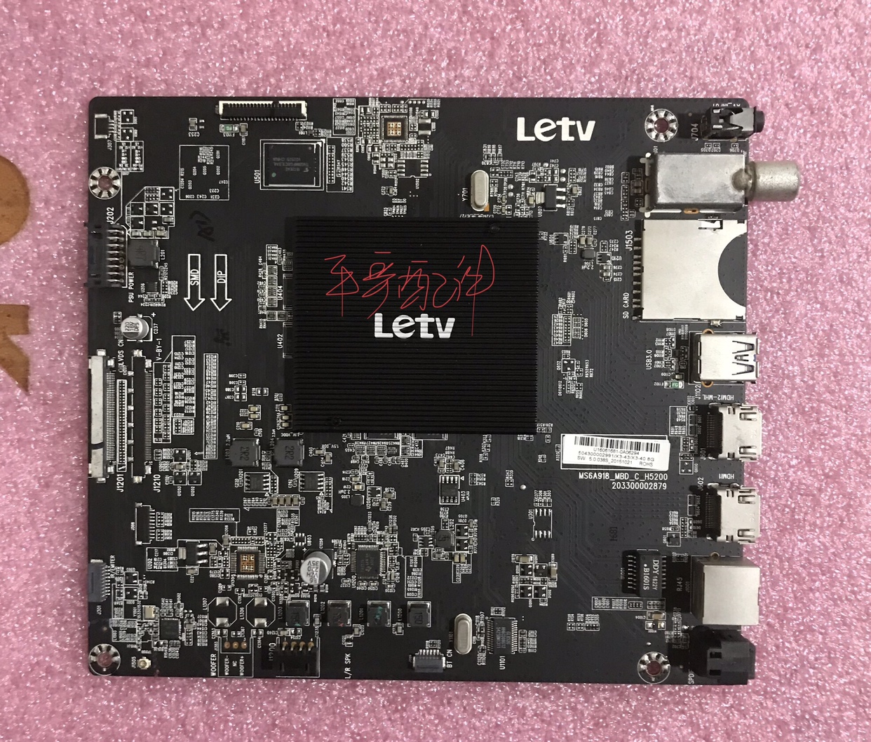 乐视Letv S40Air L 主板MS6A918 逻辑板1P-0149J00电源板SHG4001A