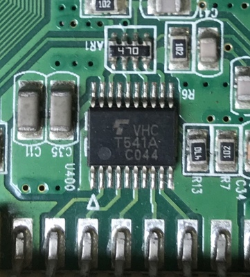 TC74VHCT541AFT VHC T541A 缓冲器 贴片TSSOP20 直拍 拆机零件