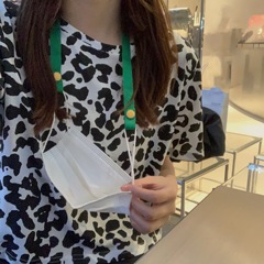 實拍 2021夏款棉質牛奶紋短款短袖T恤