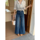 JIAJIATMMT木里2026年早春高腰显瘦复古百搭大喇叭裤 女5285 牛仔裤