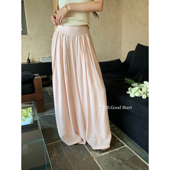 D0299W 十三行春夏气质温柔慵懒垂感显瘦百搭休闲裤 GS.GOOD START