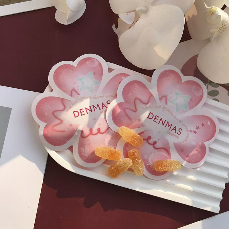 DANMAS丹玛仕异型花朵乳酸菌味软糖小红书推荐高颜值结婚订婚喜糖