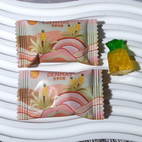 丹玛仕菠萝果汁软糖凝胶糖果