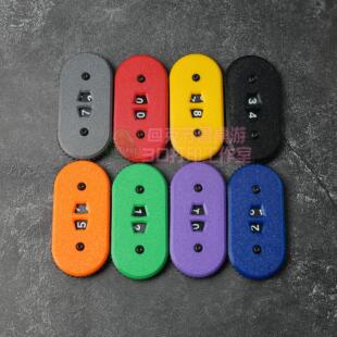 桌游配件计算器计数器记点器记分器3D打印制作数字轮盘血量计算