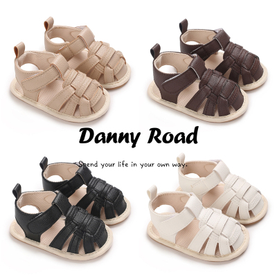 鞋防滑软底婴儿鞋罗马鞋包头