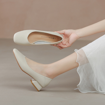 软底百搭浅口单鞋线下热卖十万双