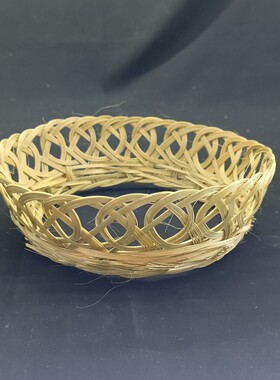 【5个装】斗笠帽配件手工竹编帽箍帽圈斗笠帽子配件竹帽草帽配件