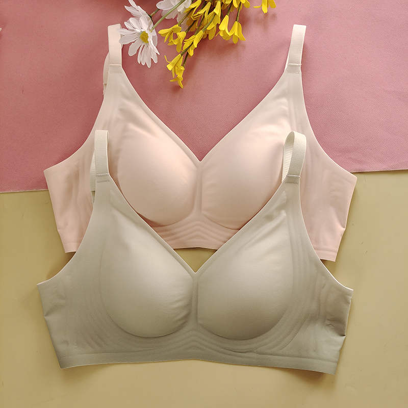 无痕光面渐变色聚拢舒适文胸