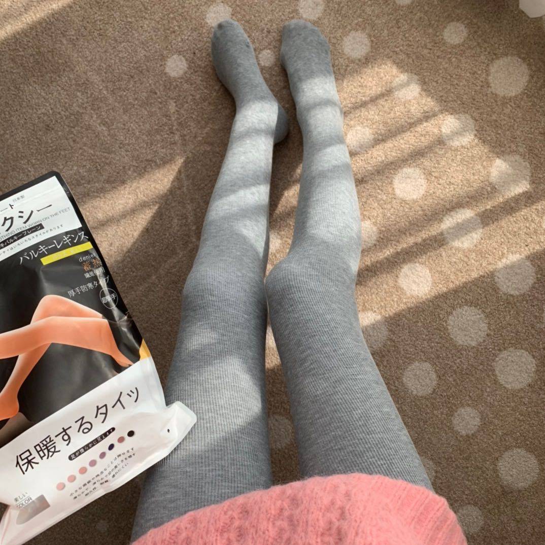打底裤女加绒连裤袜秋冬踩脚保暖