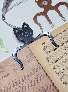 钢琴谱夹子乐谱夹书册夹音符书夹曲谱夹M型夹创意音乐文具小礼品