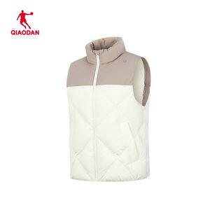 商场同款乔丹2025秋冬QDEKD2254036女款舒适时尚保暖运动羽绒马甲