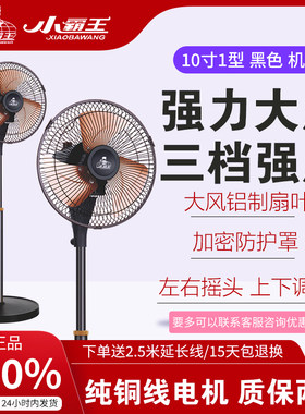 小霸王家用小型强力电风扇商务扇