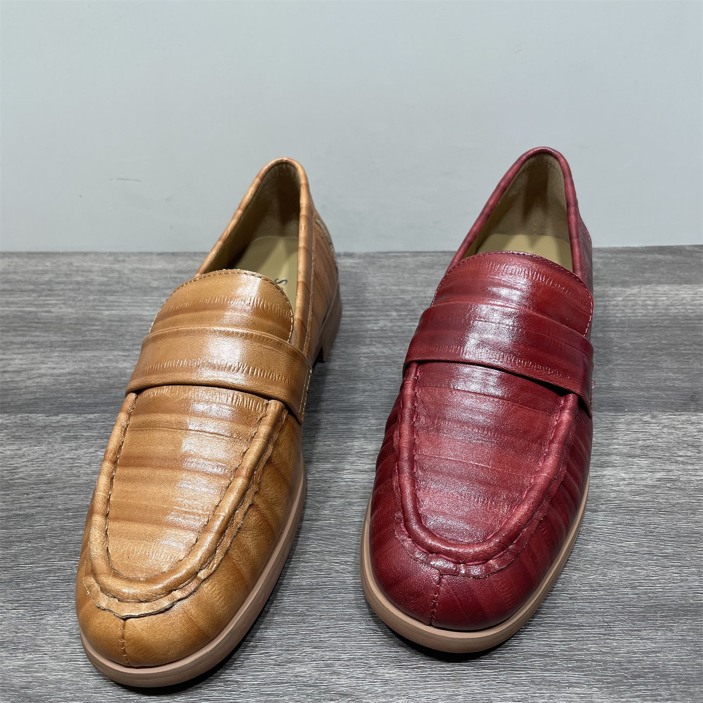 断码处理乐福鞋女一脚蹬春秋新款真皮英伦平底小皮鞋通勤小码女鞋,女鞋,乐福鞋（豆豆鞋）,淘宝优惠券,粉丝福利购,淘宝优惠卷