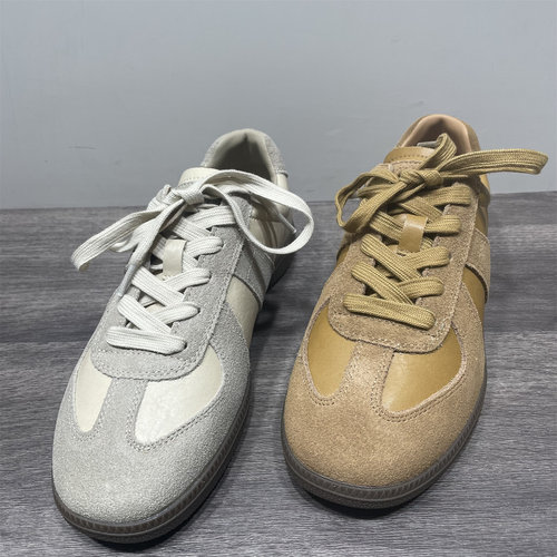 断码处理真皮德训鞋女