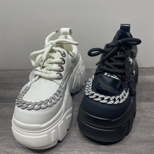 断码处理乐福鞋女厚底2026春季新款爆款配裙子小皮鞋小个子增高鞋