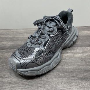 断码处理老爹鞋女鞋冬季新款厚底加绒百搭保暖休闲运动鞋跑步鞋潮