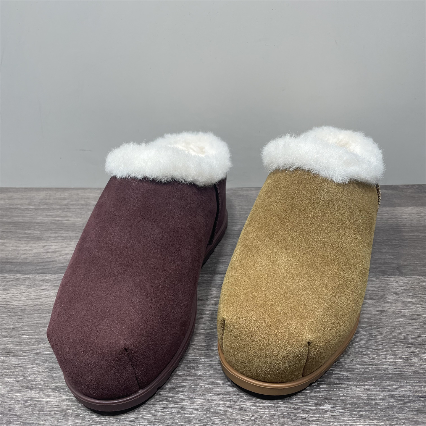 加厚棉鞋外穿厚底包头拖鞋女