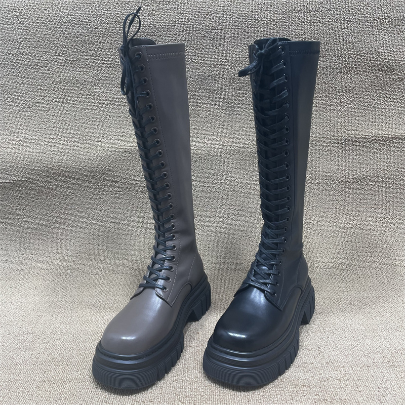 断码处理欧货高筒靴女