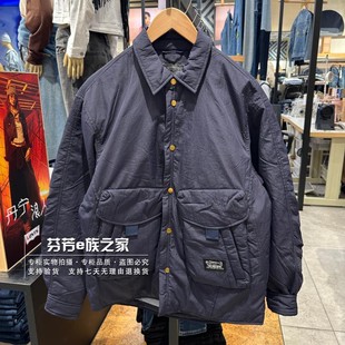 2024秋冬款 002NA 男士 风宽松轻薄羽绒服 0001 工装 Levis李维斯正品