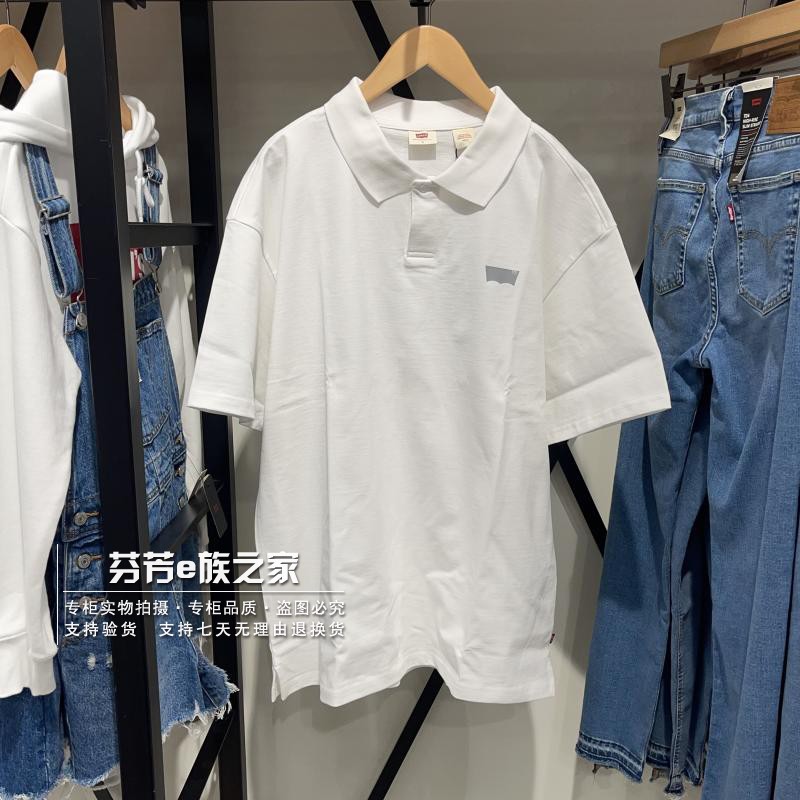 李维斯春夏短袖休闲LOGO印花