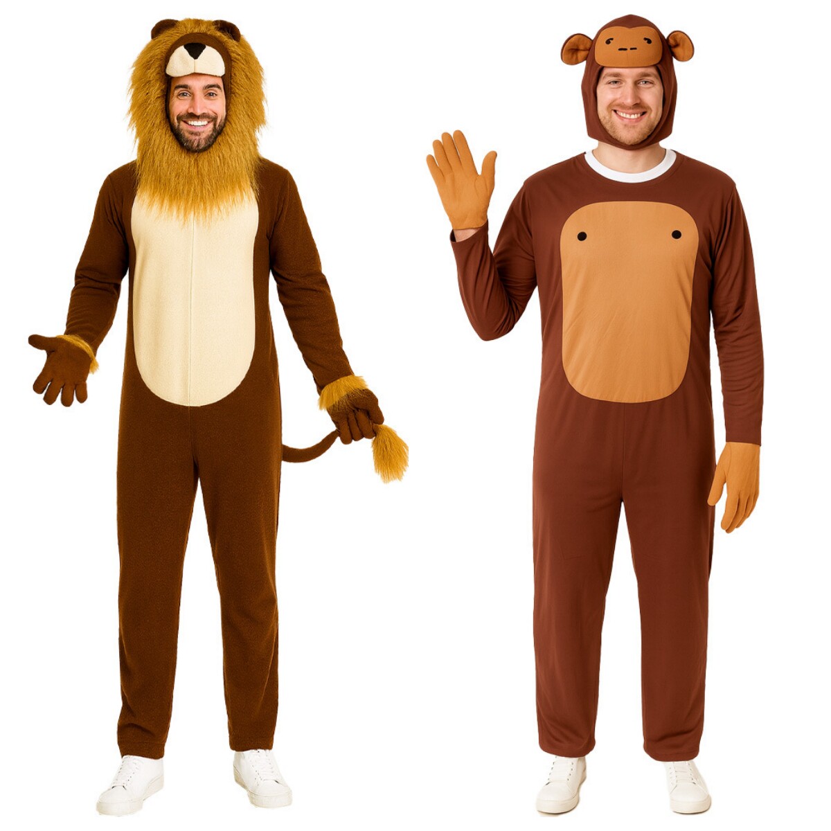 yd狮子猴子成人cos服动物装连体