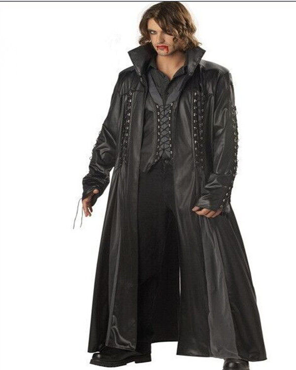 Cos吸血鬼服装万圣节男女吸血鬼伯爵化装舞会派对魔术师恶魔制服