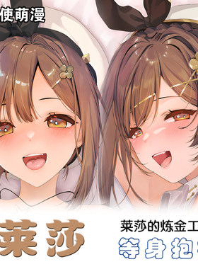 莱莎的炼金工坊 萊莎琳 Reisalin 等身抱枕游戏周边半身枕日本2WT