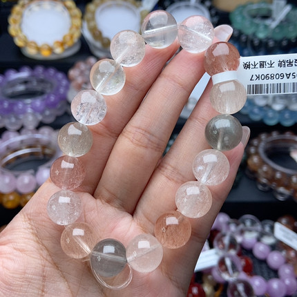 卡12天然冰透顺发彩兔毛7