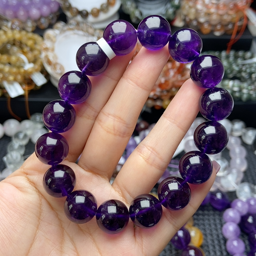 智慧之石！卡13+乌拉圭帝王紫水晶4