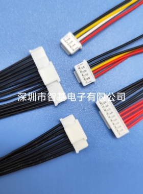 间距2.0 molex35507国产单头线 35507-1400 2P至14P线长200mm