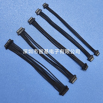 DF52间距0.8mm双头端子线DF52-4P-0.8C双头线HRS0.8间距HRS DF52