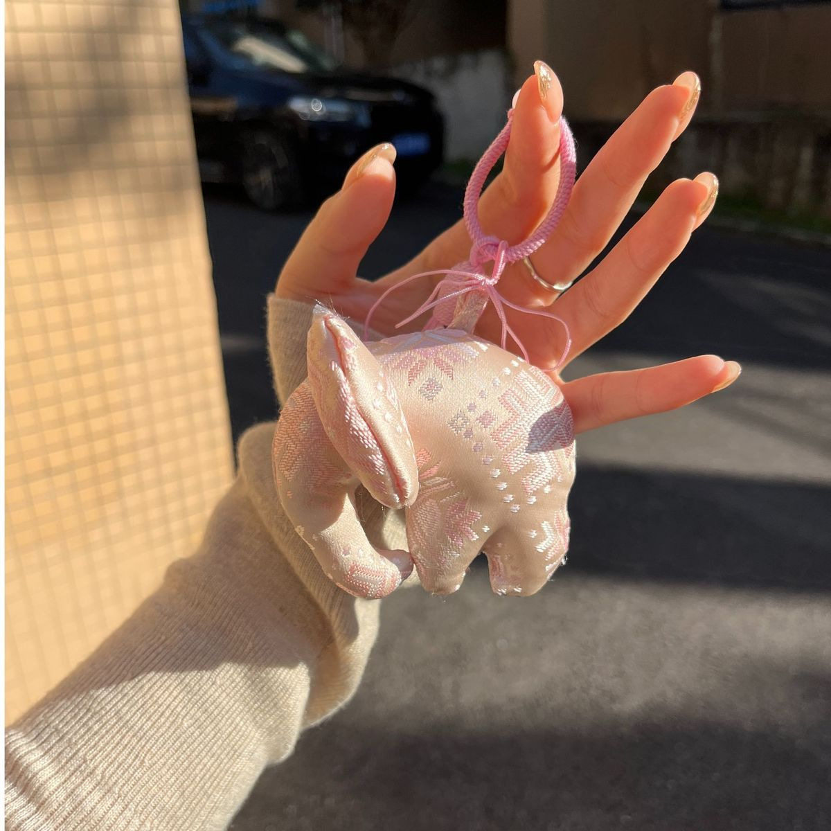 壮锦小象挂件布艺玩偶新年吉祥物广西文创礼物