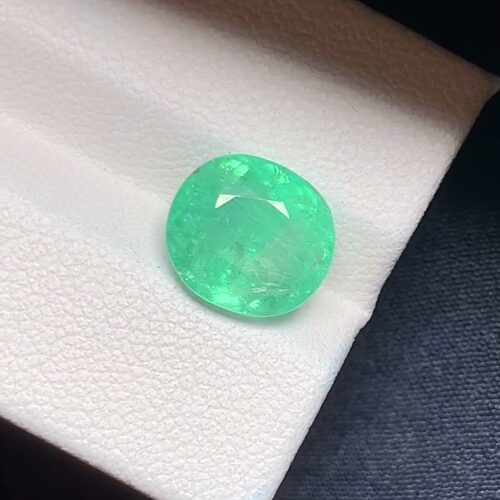 帕拉伊巴碧玺裸石霓虹蓝绿可镶嵌