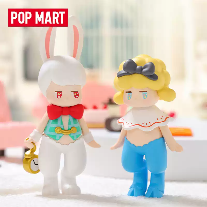 kuitoys泡泡玛特正品POPMART潘神正版SATYR RORY爱丽丝系列盲盒