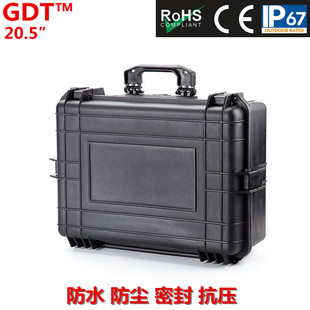 GDT安全箱20.5寸防水密封方格切割海绵摄影器材箱塑料工具箱 包邮