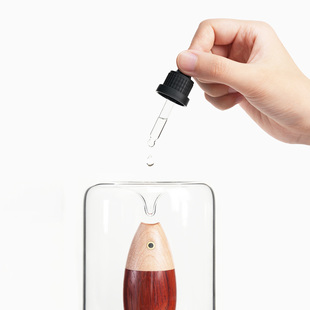 在外木艺如鱼得水香薰香氛摆件礼盒生日礼物乔迁伴手礼中秋新年礼