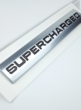 路虎揽胜运动版改装车尾标 SUPERCHARGED机械增压标贴