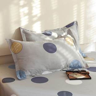 莫凡家纺ns网红款纯棉枕套一对全棉枕头套单人枕芯内胆套学生家用