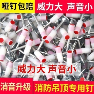 迷你神器枪炮钉吊顶神器家用消音小型射钉器消防钉16 20 25管卡钉